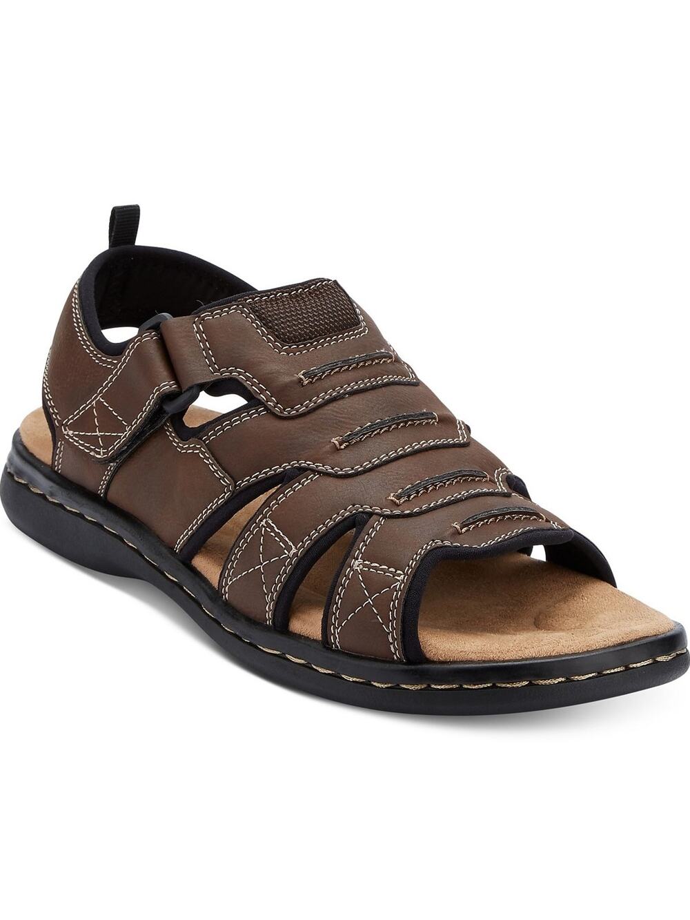 Dockers Men Shorewood Slingback Fisherman Sport Sandals Size US 11M Briar Brown